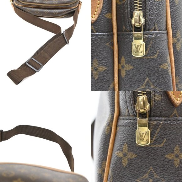 LOUIS VUITTON Reporter PM Crossbody Shoulder Bag Monogram Leather M45254 39EF491 - Picture 8 of 16